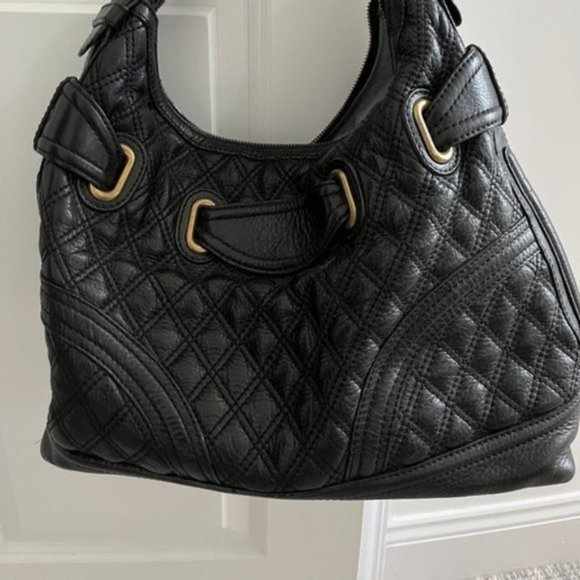 Lochkeart Quilted‎ Belted Tassled Over-the-Shoulder Leather Bag - Picture 3 of 7